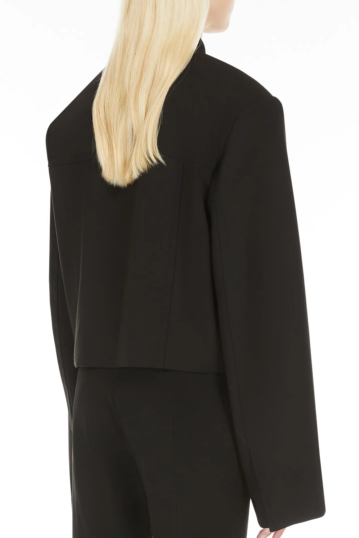 jacke_fiocchi_in_schwarz_3.webp Sportmax Jacken & Westen<Jacke Fiocchi in Schwarz