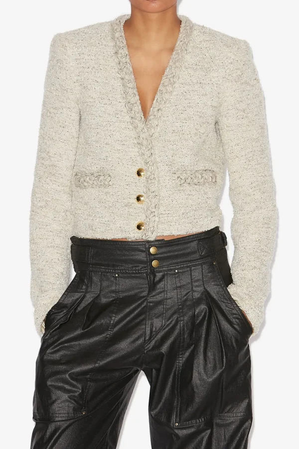 Isabel Marant Jacken & Westen<Jacke Gwendoline in Ecru