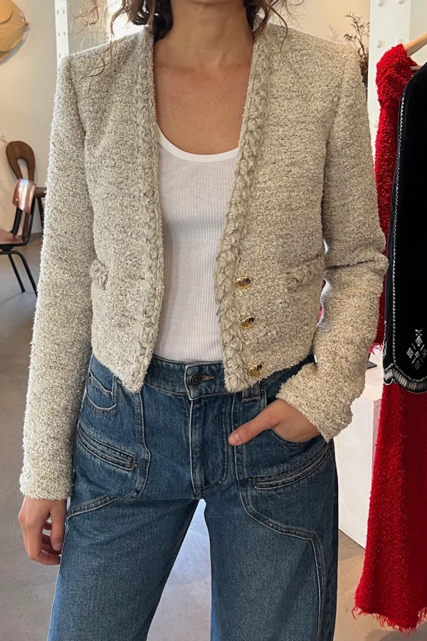 Isabel Marant Jacken & Westen<Jacke Gwendoline in Ecru