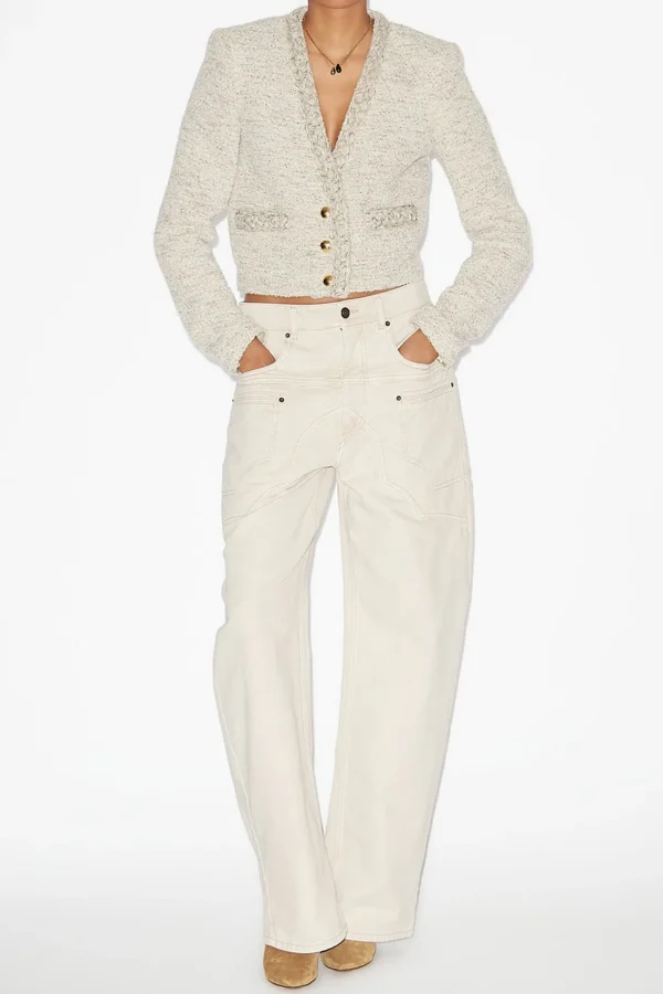 Isabel Marant Jacken & Westen<Jacke Gwendoline in Ecru