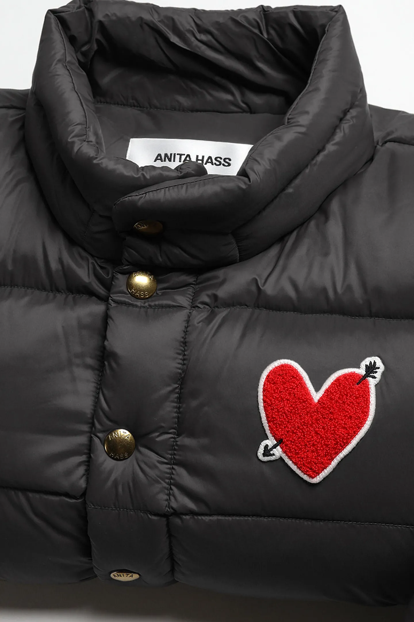 jacke_heart_in_schwarz_2.webp Anita Hass Jacken & Westen<Jacke 'Heart' in Schwarz