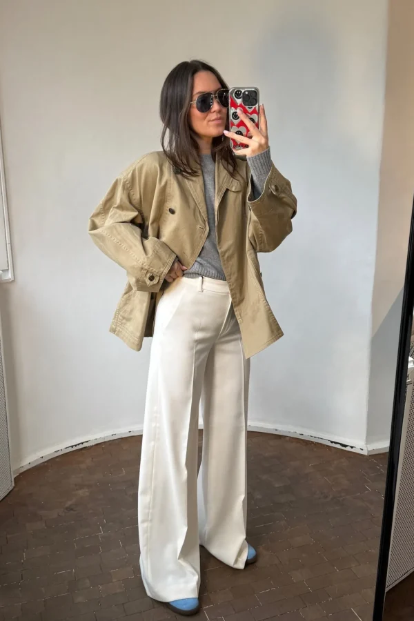 Marant Etoile Jacken & Westen<Jacke Prunille in Light Bronze