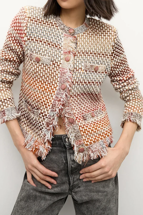 Veronica Beard Jacken & Westen<Jacke Sariyah in Red Multi