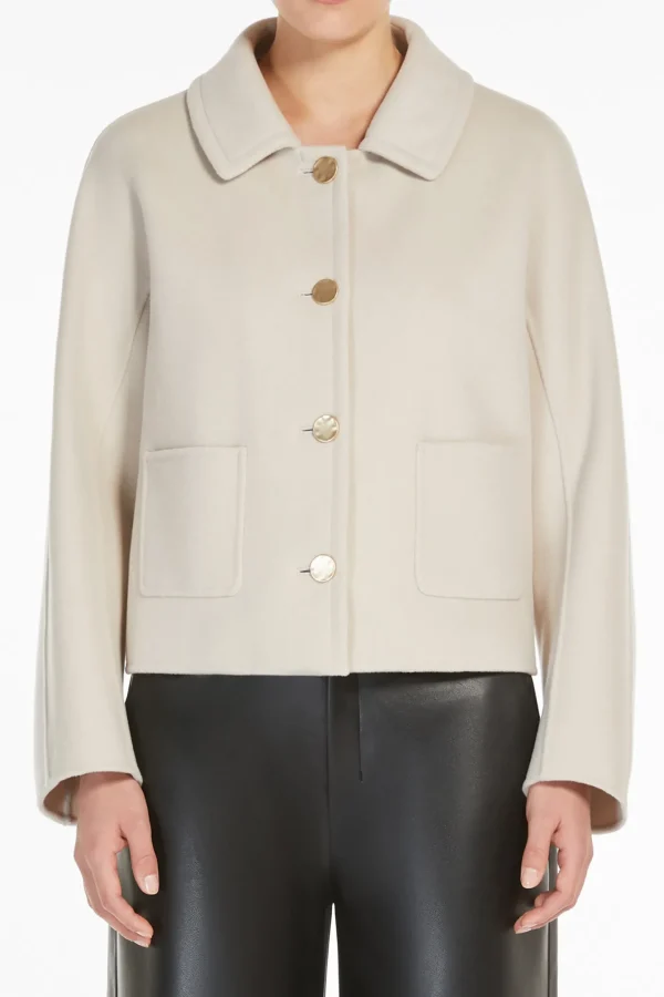 S Max Mara Jacken & Westen<Jacke Sogno in Natural