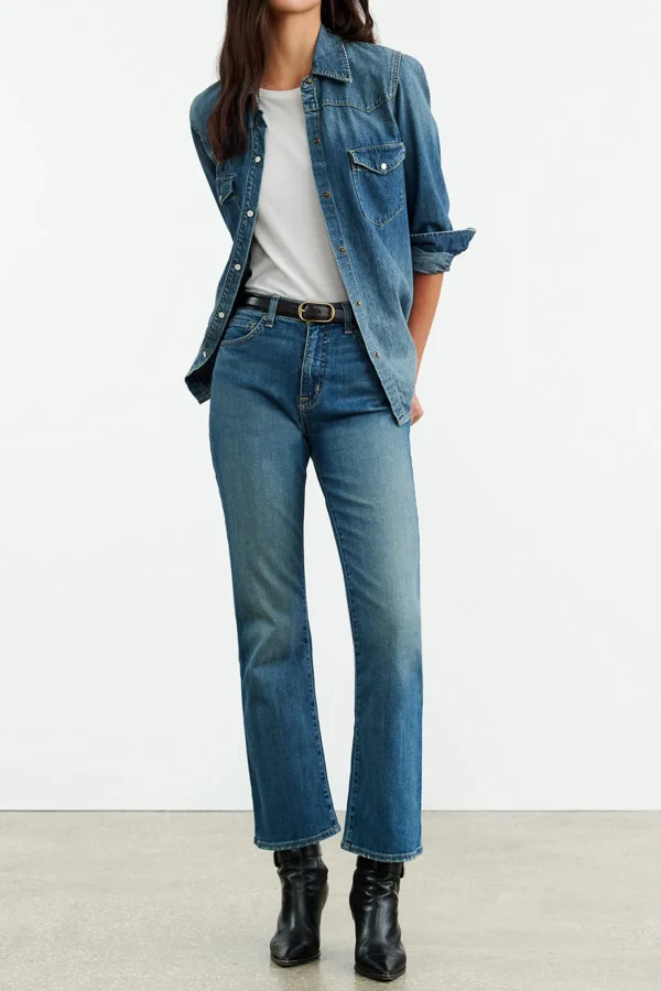 Nili Lotan Jeans<Jeans Bootcut in Classic Wash