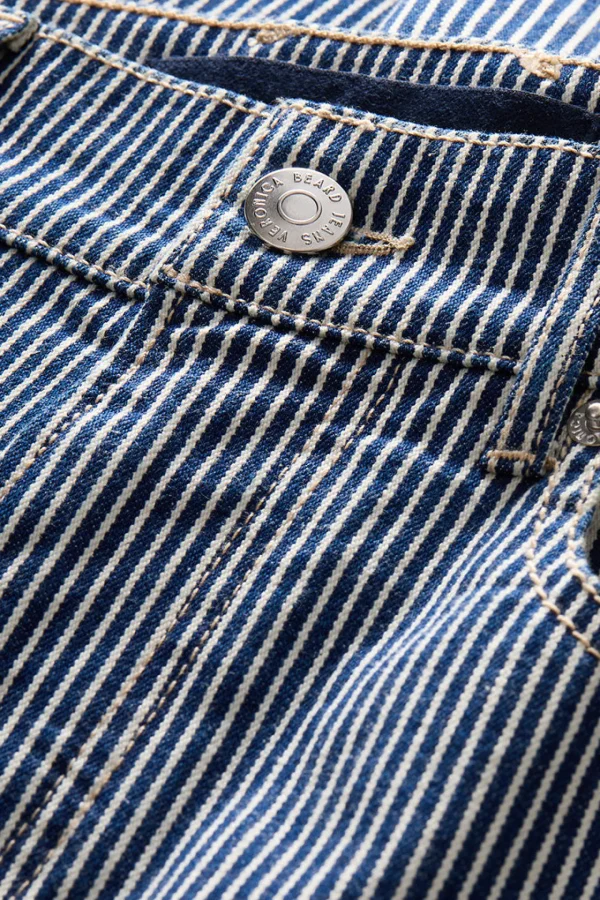 Veronica Beard Hosen & Jumpsuits<Jeans Crosbie High in Solstice Stripe