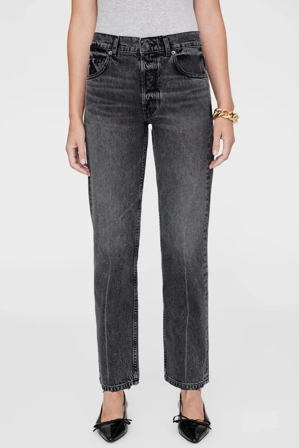 Anine Bing Jeans<Jeans Kate in Steel Grey