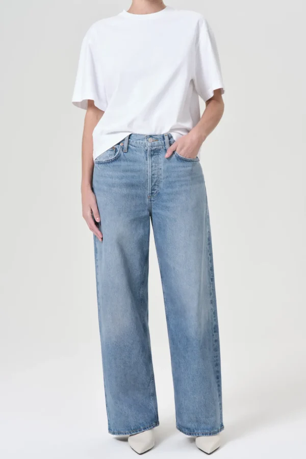 Agolde Jeans<Jeans Low Slung Baggy in Libertine