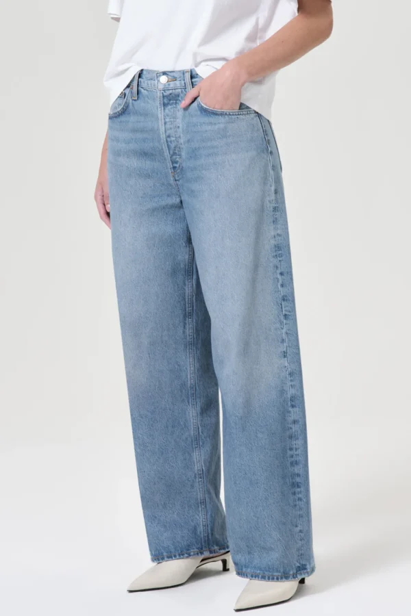 Agolde Jeans<Jeans Low Slung Baggy in Libertine