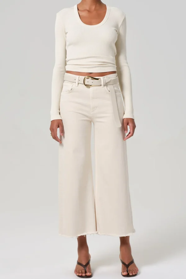 Citizens of Humanity Jeans<Jeans Lyra Crop in Almondette
