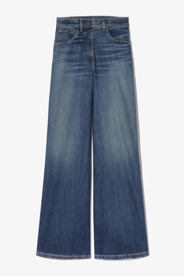 Nili Lotan Jeans<Jeans Rolland in Simon Wash