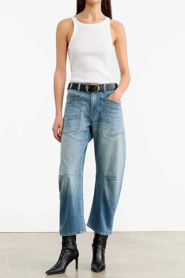 Nili Lotan Jeans<Jeans Shon in Summer Wash