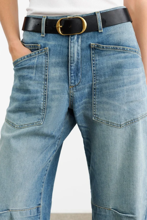 Nili Lotan Jeans<Jeans Shon in Summer Wash