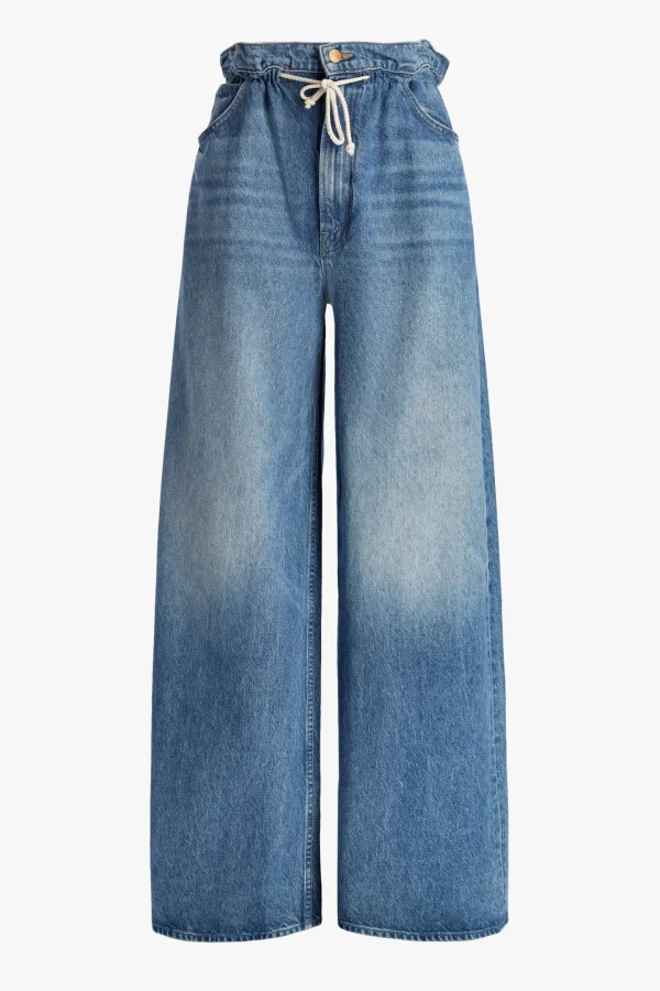 Mother Jeans<Jeans The Doggie Bag Heel in Dine N Dash