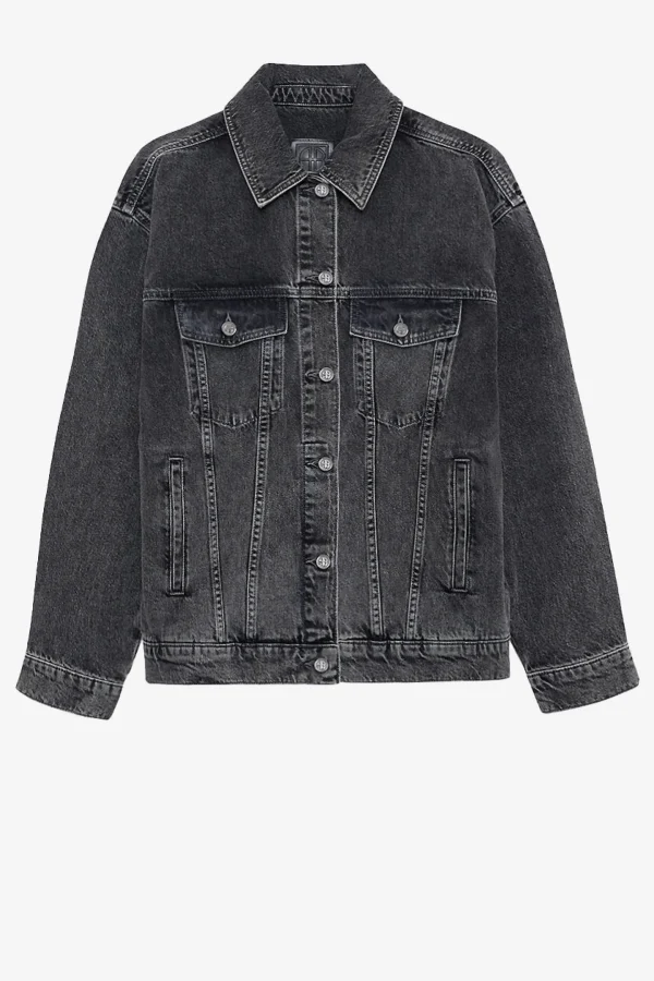 Anine Bing Jacken & Westen<Jeansjacke Rory in Steel Grey
