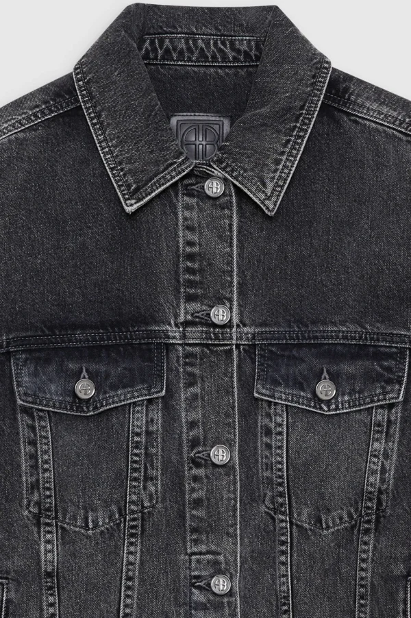 Anine Bing Jacken & Westen<Jeansjacke Rory in Steel Grey