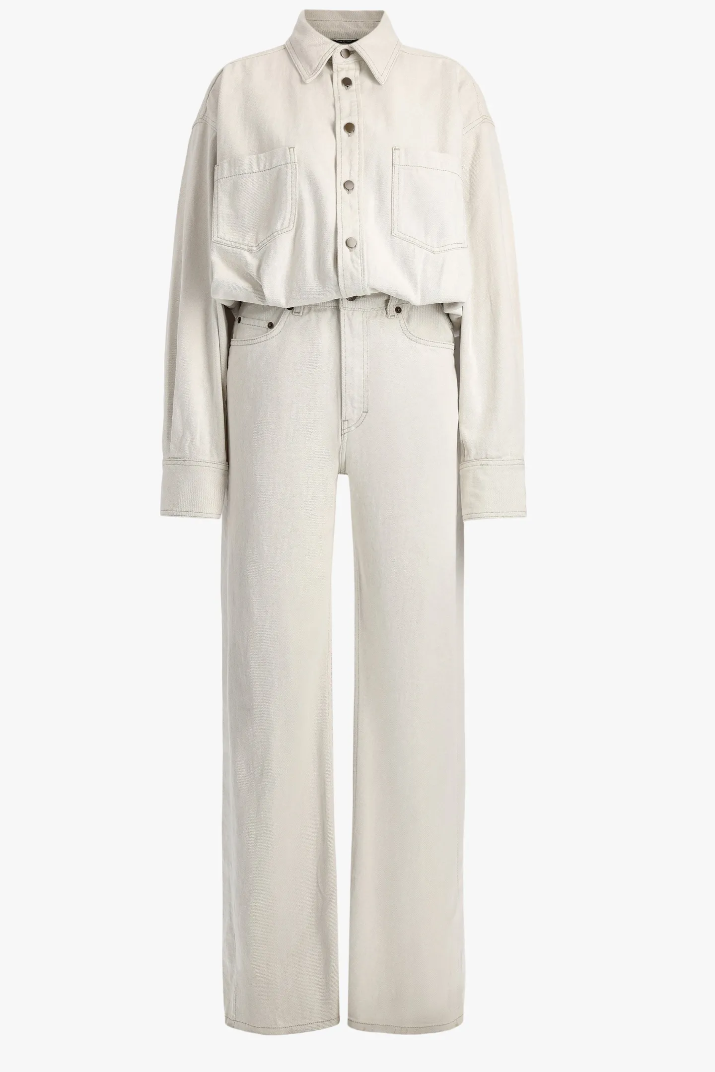 jumpsuit_tilda_in_ecru_ri_0.webp Haikure Hosen & Jumpsuits<Jumpsuit Tilda in Ecru Rinse