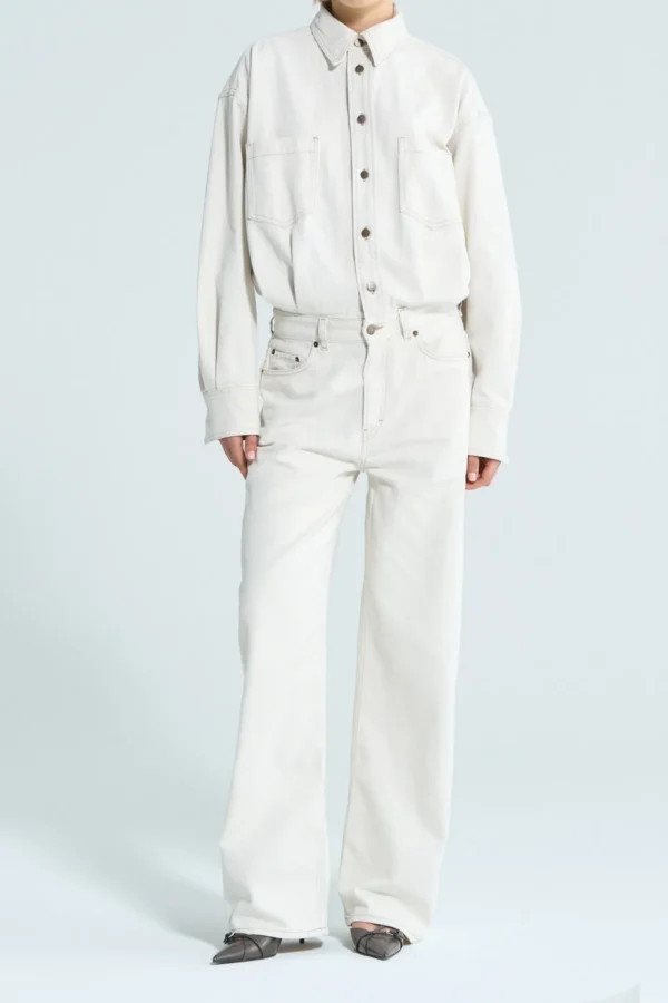 Haikure Hosen & Jumpsuits<Jumpsuit Tilda in Ecru Rinse