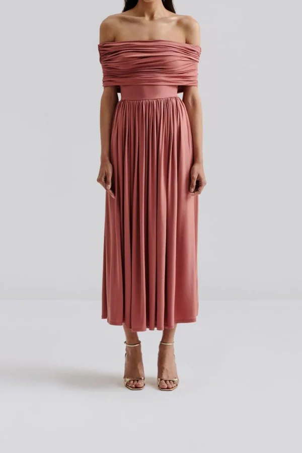 Malina Kleider<Kleid Ariel in Terracotta
