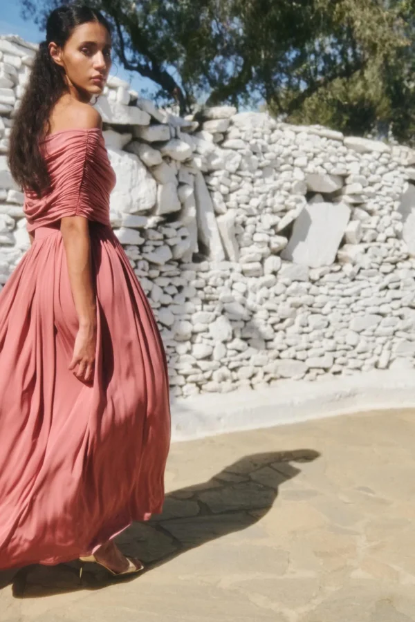 Malina Kleider<Kleid Ariel in Terracotta