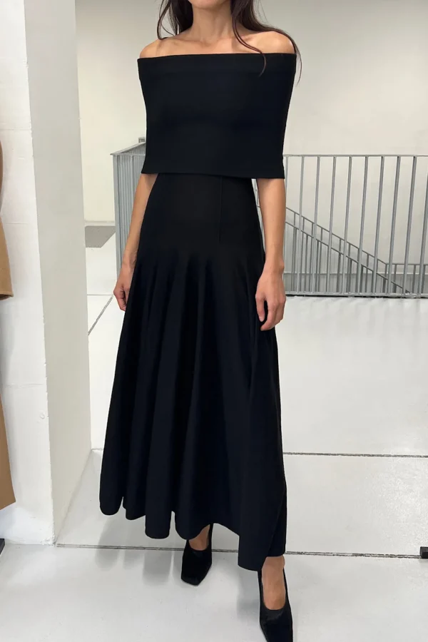 Khaite Kleider<Kleid Ava in Schwarz