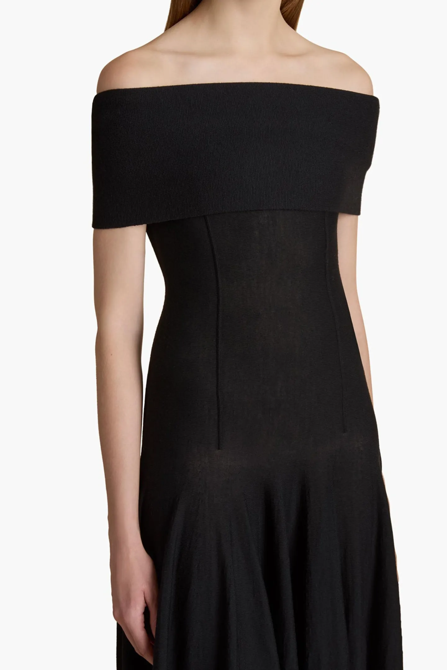 kleid_ava_in_schwarz_3.webp Khaite Kleider<Kleid Ava in Schwarz