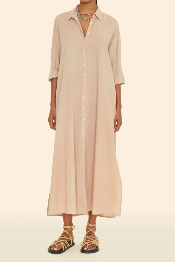 Xírena Kleider<Kleid Boden in Sand Dollar