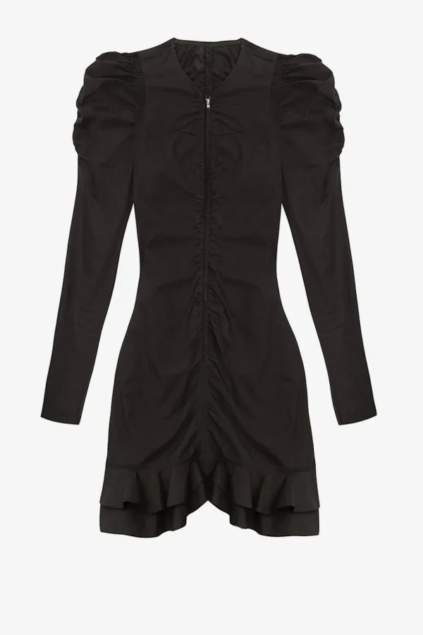 Marant Etoile Kleider<Kleid Briali in Schwarz