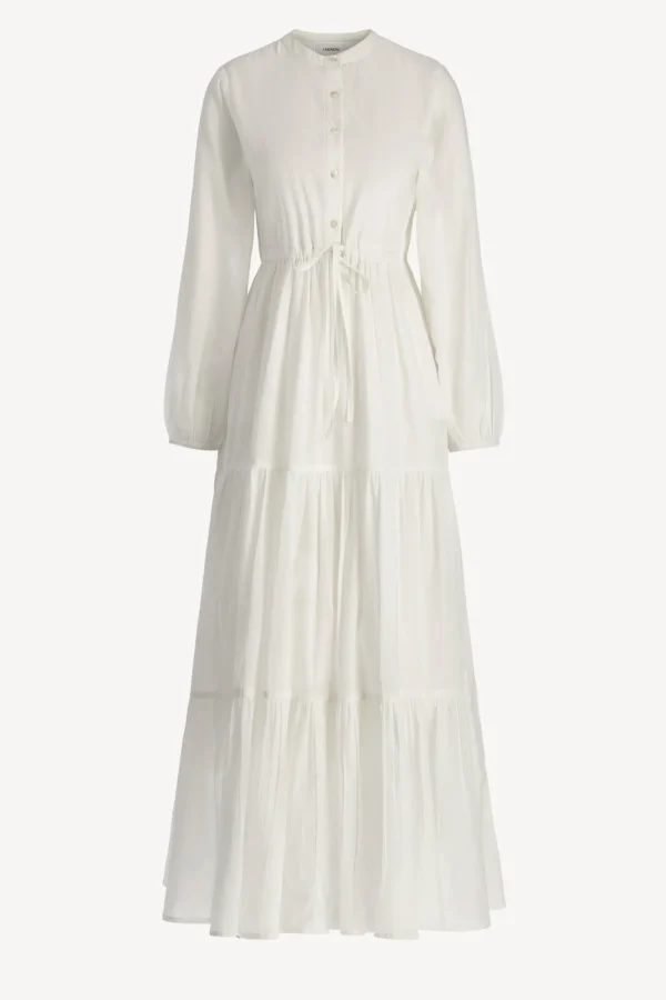 Ladneri Kleider<Kleid d'Azur in Weiß