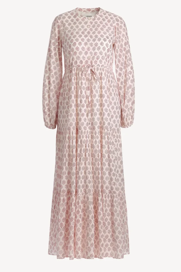Ladneri Kleider<Kleid d'Azur in Weiß/Rot