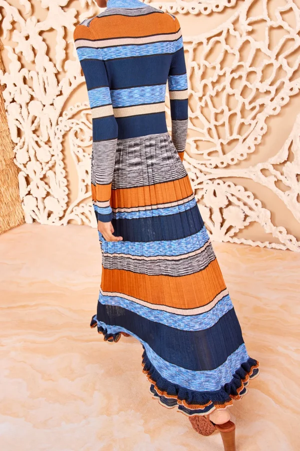 Ulla Johnson Kleider<Kleid Evangeline in Adriatic