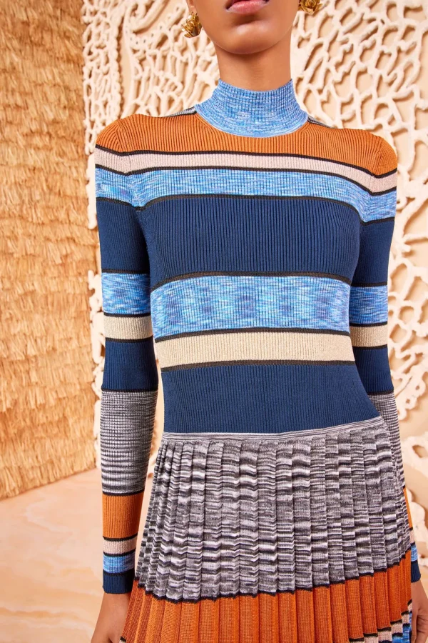 Ulla Johnson Kleider<Kleid Evangeline in Adriatic