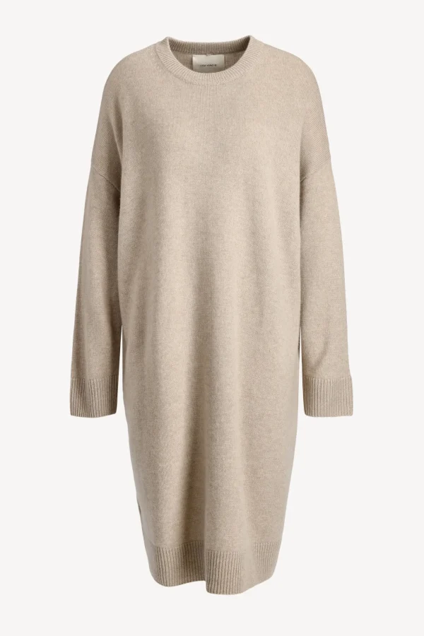 Lisa Yang Kleider<Kleid Faye in Sand