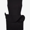 Magda Butrym Kleider<Kleid Floral Appliqué in Schwarz