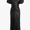Victoria Beckham Kleider<Kleid Gathered Waist in Schwarz