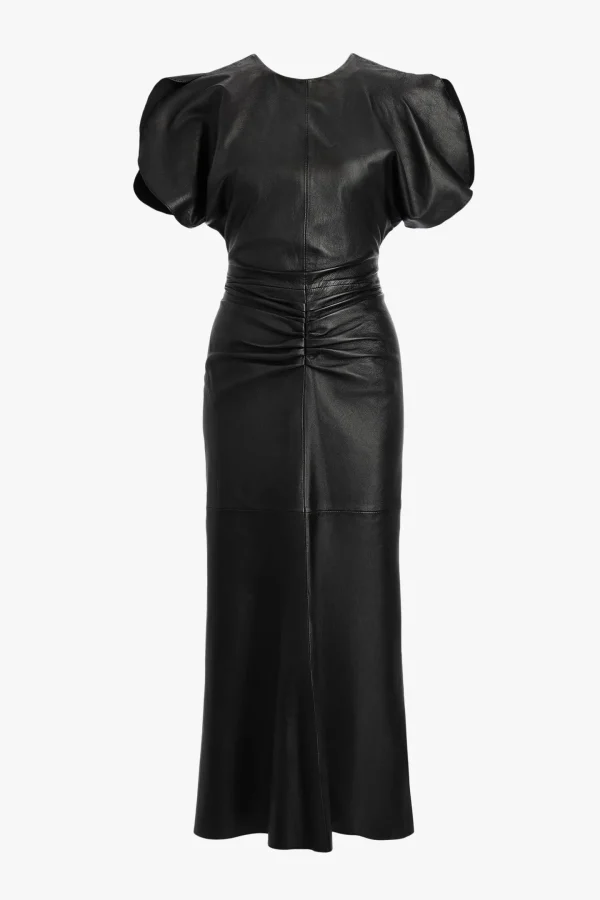 Victoria Beckham Kleider<Kleid Gathered Waist in Schwarz