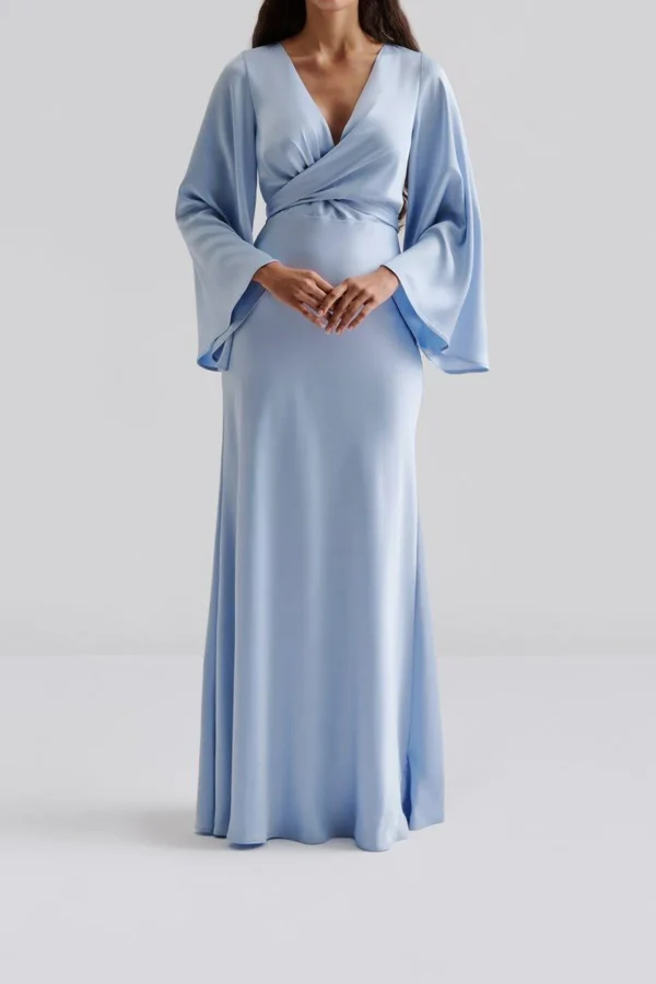 Malina Kleider<Kleid Juliet in Dusty Blue