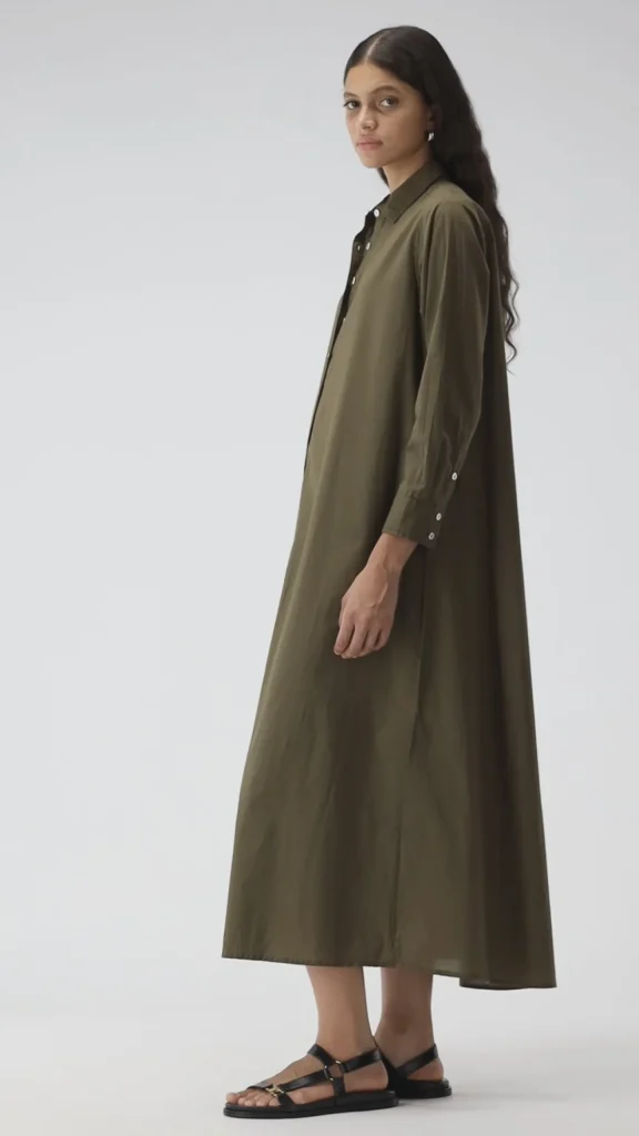 Ladneri Kleider<Kleid L'Avenue in Oliv