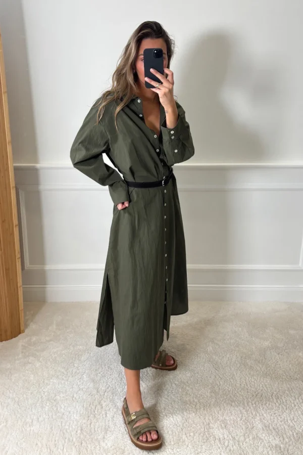 Ladneri Kleider<Kleid L'Avenue in Oliv