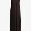 Jil Sander Kleider<Kleid Lightweight in Chocolate Brown