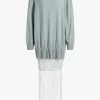 Christopher Esber Kleider<Kleid Macrame Monument in Stone Blue