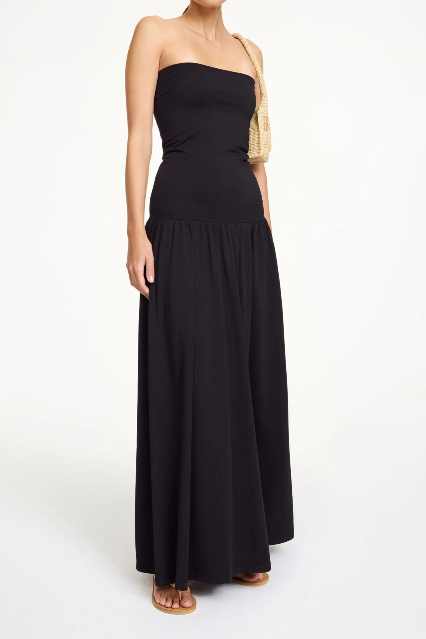 kleid_marciella_in_schwar_1.webp by Malene Birger Kleider<Kleid Marciella in Schwarz