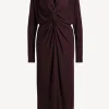 Anine Bing Kleider<Kleid Mathilde in Burgundy