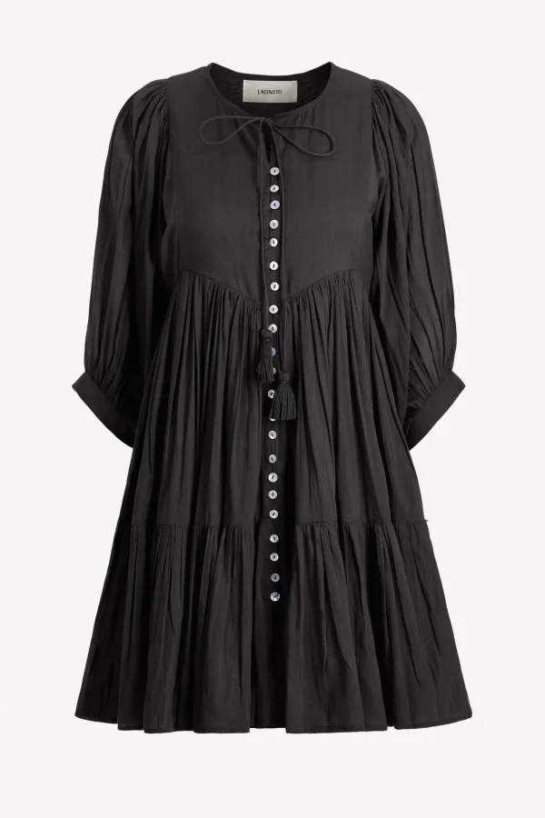 Ladneri Kleider<Kleid Nice in Caviar