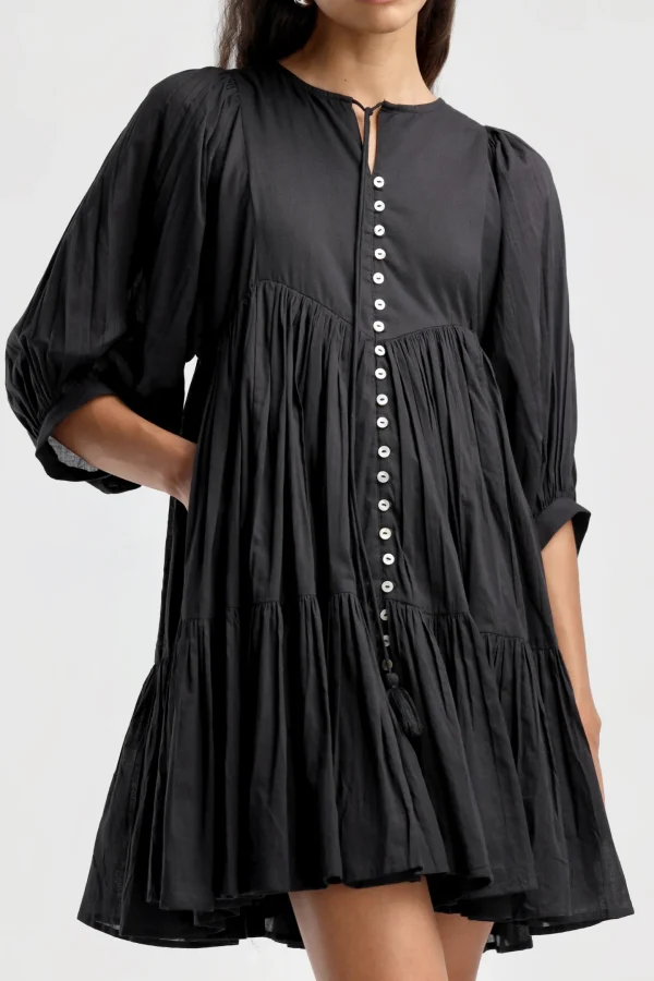 Ladneri Kleider<Kleid Nice in Caviar