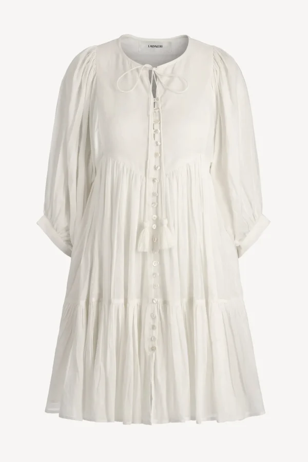 Ladneri Kleider<Kleid Nice in Weiß