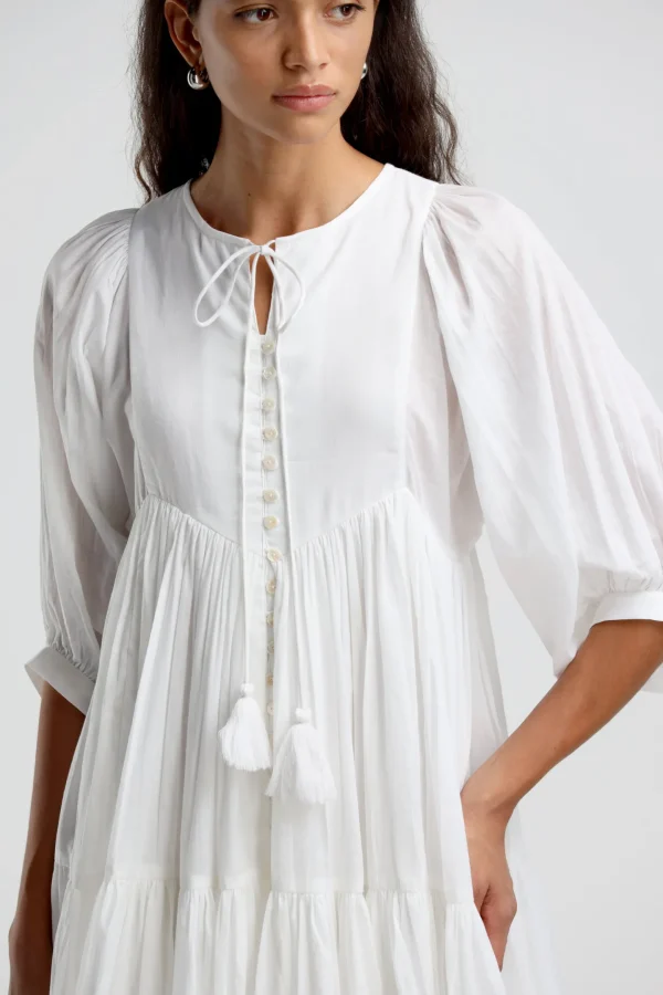 Ladneri Kleider<Kleid Nice in Weiß