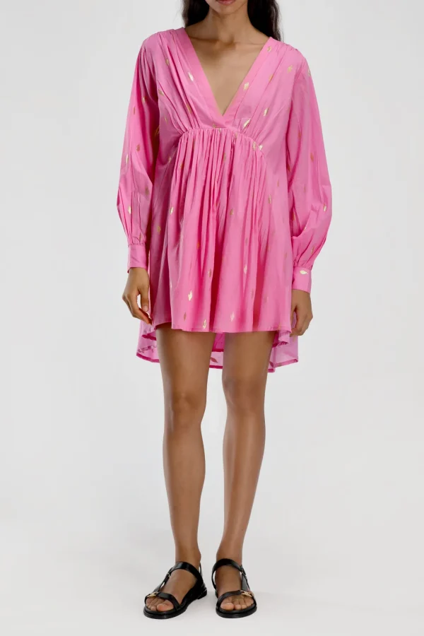 Ladneri Kleider<Kleid Plage in Bonbon