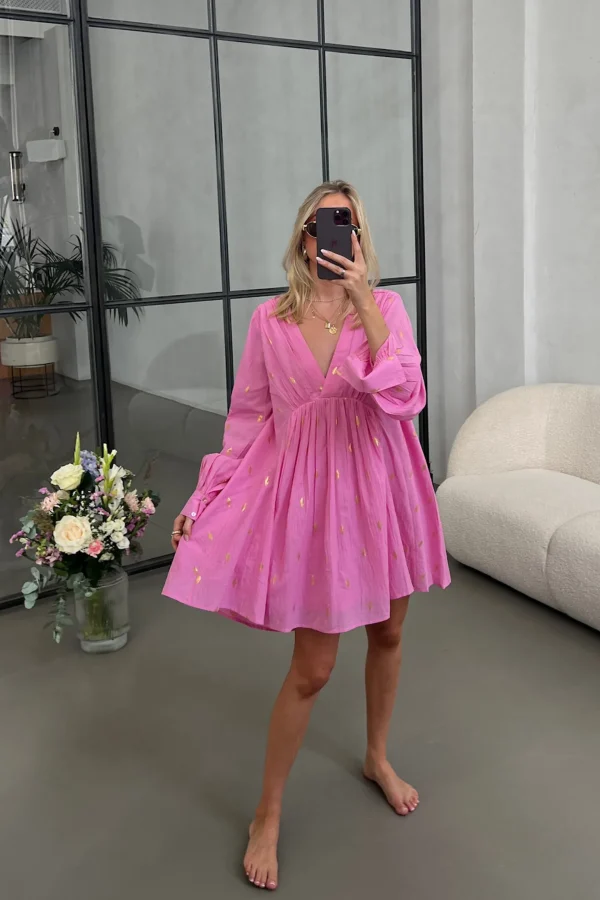 Ladneri Kleider<Kleid Plage in Bonbon