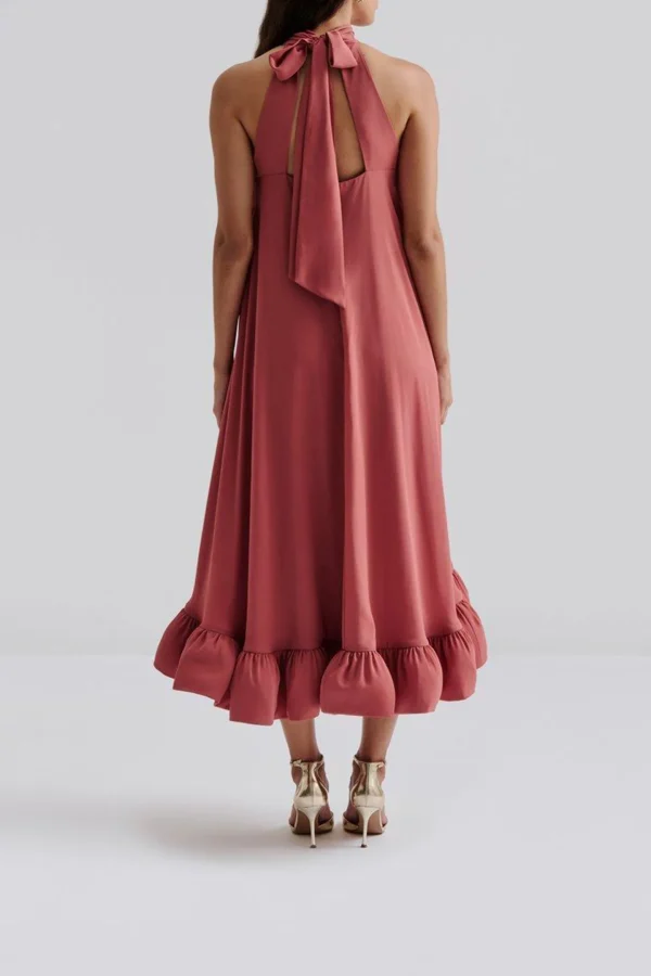 Malina Kleider<Kleid Sabrina in Terracotta